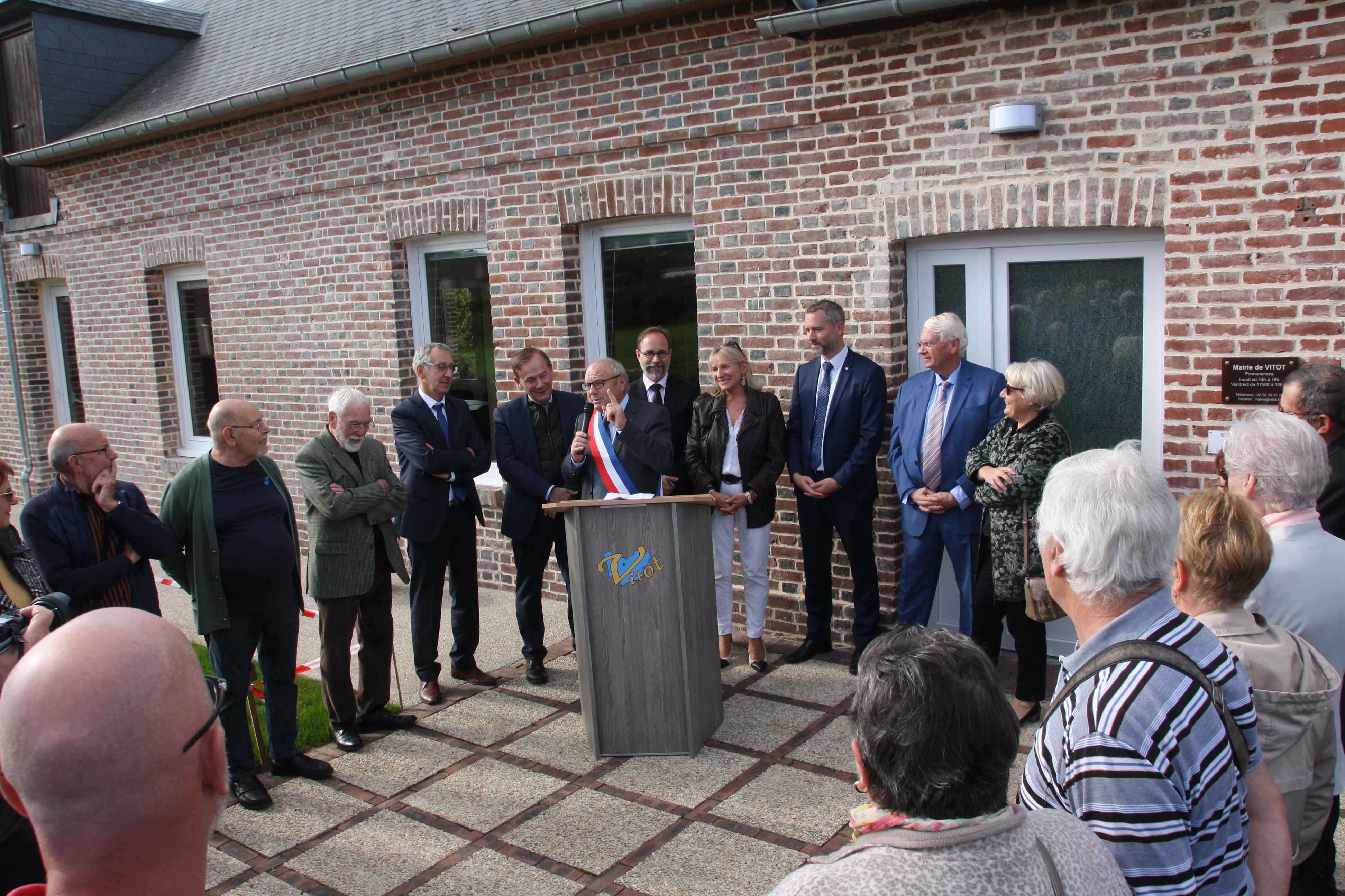 12 octobre 2019 – Inauguration travaux de réhabilitation et d’extension des locaux municipaux